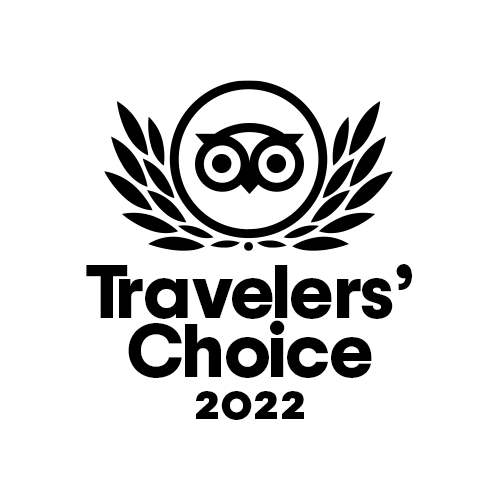 Distintivo Travellers' Choice 2022 de Tripadvisor